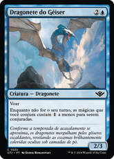 Dragonete do Gêiser / Geyser Drake - Magic: The Gathering - MoxLand